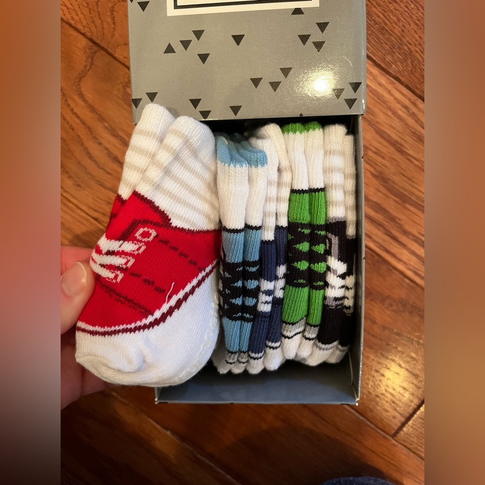 NEW. Baby boy socks.